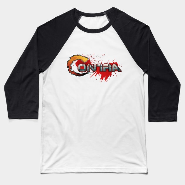 CONTRA HARD CORPS Baseball T-Shirt by theanomalius_merch